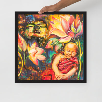 CONNECTEDNESS TO SELF - Framed print